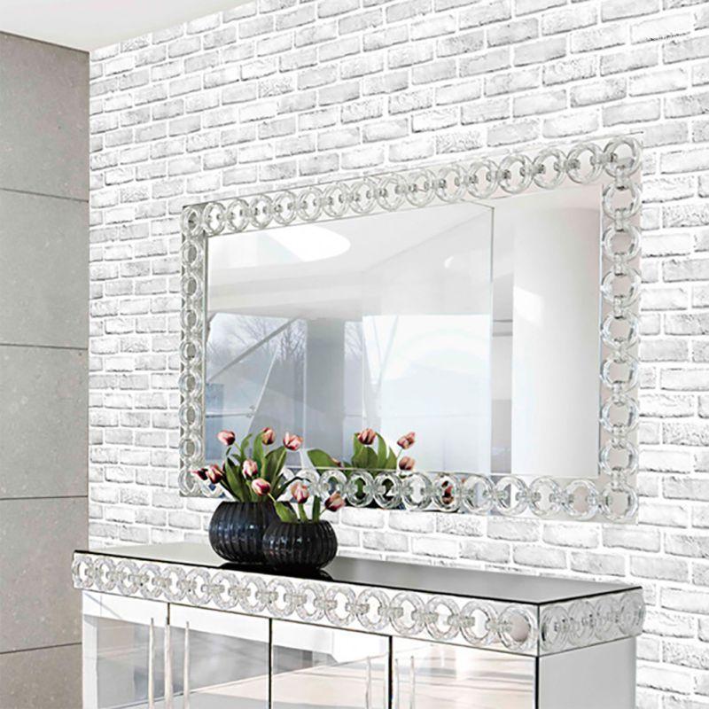 PVC self-adhesive backing wallpaper Antique wooden stripes wallpapers 45*100cm home store decorated White brick Wall Stickers1, Yellow
PVC self-adhesive backing wallpaper Antique wooden stripes wallpapers 45*100cm home store decorated White brick Wall Stickers1, Yellow