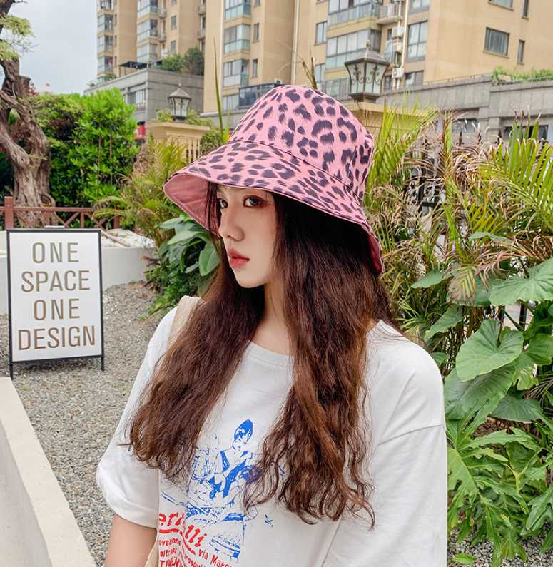 Fashion Two Sides Black Leopard Bucket Hat For Women Reversible Panama Sun Summer Ladies Korean Beach Fisherman Hats
Fashion Two Sides Black Leopard Bucket Hat For Women Reversible Panama Sun Summer Ladies Korean Beach Fisherman Hats
