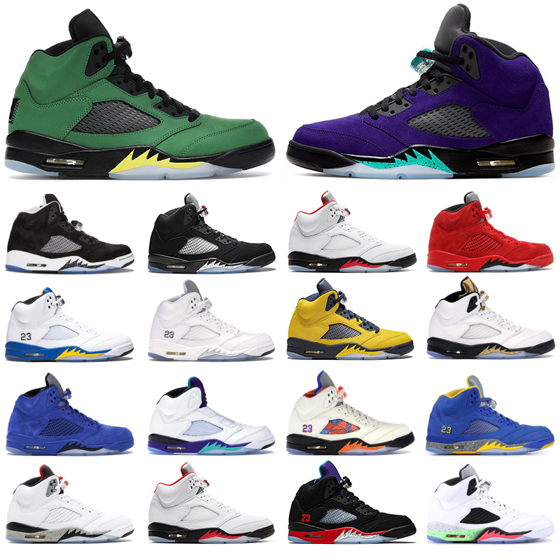 New 5s men basketball shoes 5 Fire Red Alternate Grape What The Olympic Oregon White Cement mens trainers athletic sneakers
New 5s men basketball shoes 5 Fire Red Alternate Grape What The Olympic Oregon White Cement mens trainers athletic sneakers