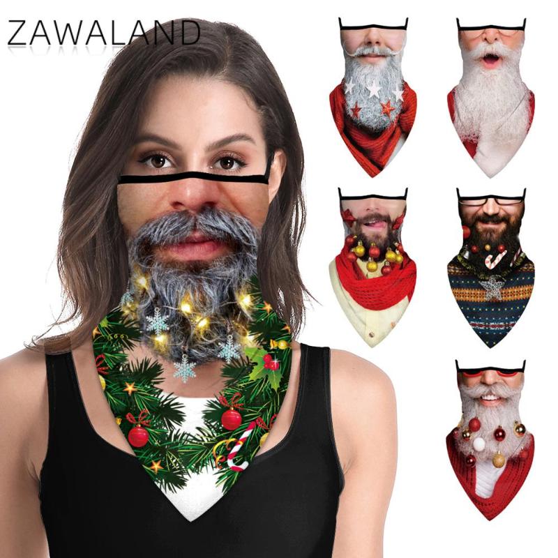 Zawaland Colorful Funny Balaclava Bandana Santa Beard Print Scarves Outdoor Hiking Ear Hang Neck Cover Triangular Scarf Adult
Zawaland Colorful Funny Balaclava Bandana Santa Beard Print Scarves Outdoor Hiking Ear Hang Neck Cover Triangular Scarf Adult