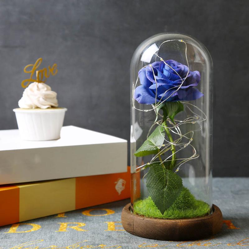 Rose Rose In LED Glass Dome Forever Red Valentine'S Day Mother'S Day Special Romantic Gift, Milky white
Rose Rose In LED Glass Dome Forever Red Valentine'S Day Mother'S Day Special Romantic Gift, Milky white