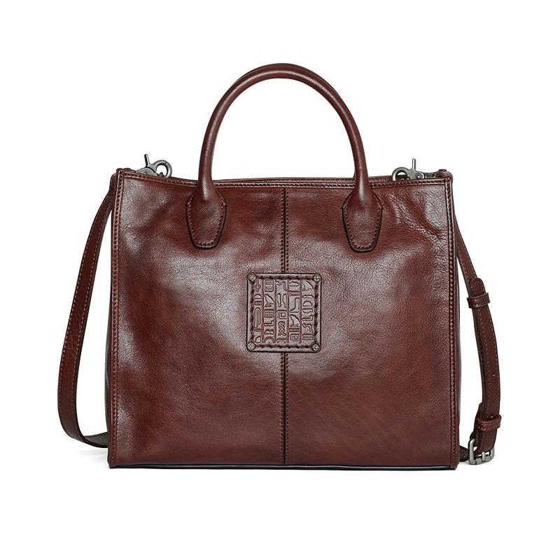 Women's bag handmade leather bag Crossbody women's tote leather large capacity handbag 8590, Black
Women's bag handmade leather bag Crossbody women's tote leather large capacity handbag 8590, Black
