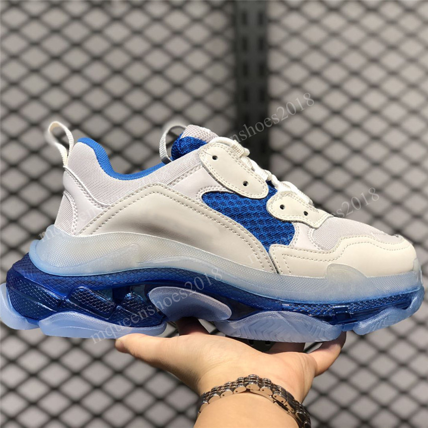 Paris Triple S Casual Shoes Clear Sole Trendy Sports Fashion Runner Lace Up Candy Color Men Women Breathable Platform Sports Sneakers Traine, Black
Paris Triple S Casual Shoes Clear Sole Trendy Sports Fashion Runner Lace Up Candy Color Men Women Breathable Platform Sports Sneakers Traine, Black
