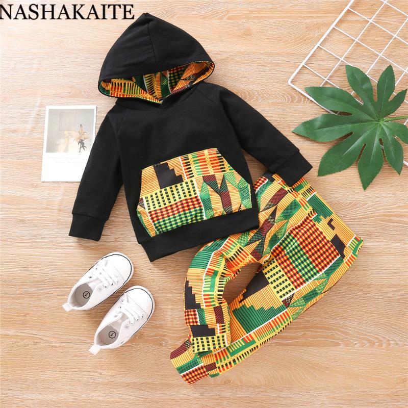NASHAKAITE Fashion Baby Girl Clothes Set Vintage Geometric Printed 2pcs Suit For Girls Clothing Set Baby Boy Outfits Clothes, Black
NASHAKAITE Fashion Baby Girl Clothes Set Vintage Geometric Printed 2pcs Suit For Girls Clothing Set Baby Boy Outfits Clothes, Black