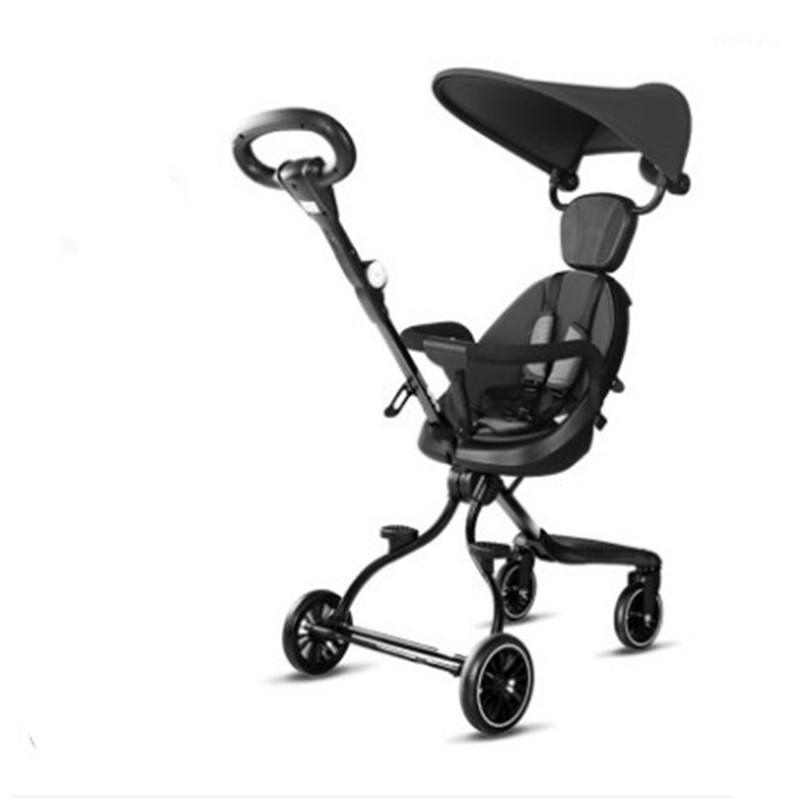 Baby doll artifact baby stroller foldable child portable stroller high landscape two-way one-click folding1
Baby doll artifact baby stroller foldable child portable stroller high landscape two-way one-click folding1