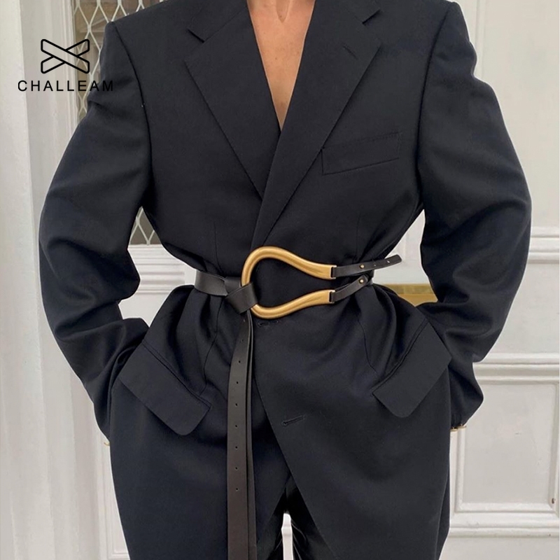 Wild ladies belt women belt light luxury personality curved metal horseshoe buckle large U-shaped fashion x209 Y200428, Black
Wild ladies belt women belt light luxury personality curved metal horseshoe buckle large U-shaped fashion x209 Y200428, Black