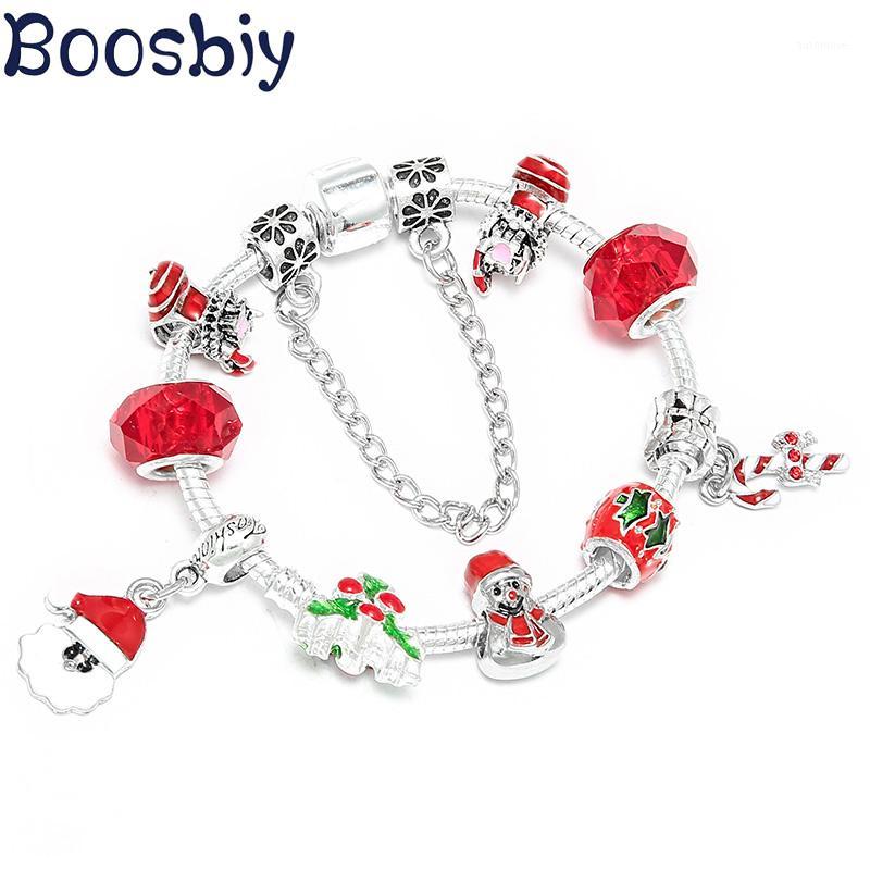 Boosbiy High Quality Santa Claus Pendants Charm Bracelet fit Brand Bracelets & Bangles For Women Kids Christmas Jewelry Gift1
Boosbiy High Quality Santa Claus Pendants Charm Bracelet fit Brand Bracelets & Bangles For Women Kids Christmas Jewelry Gift1