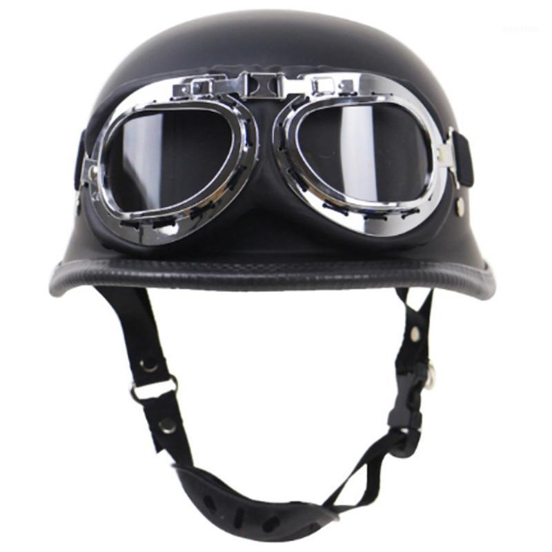 BMDT-Zombies Racing Vintage Motorcycle Helmet Half Face Retro Moto Helmet Casque Scooter Helmets Crash with Goggles Sub B1, Black
BMDT-Zombies Racing Vintage Motorcycle Helmet Half Face Retro Moto Helmet Casque Scooter Helmets Crash with Goggles Sub B1, Black