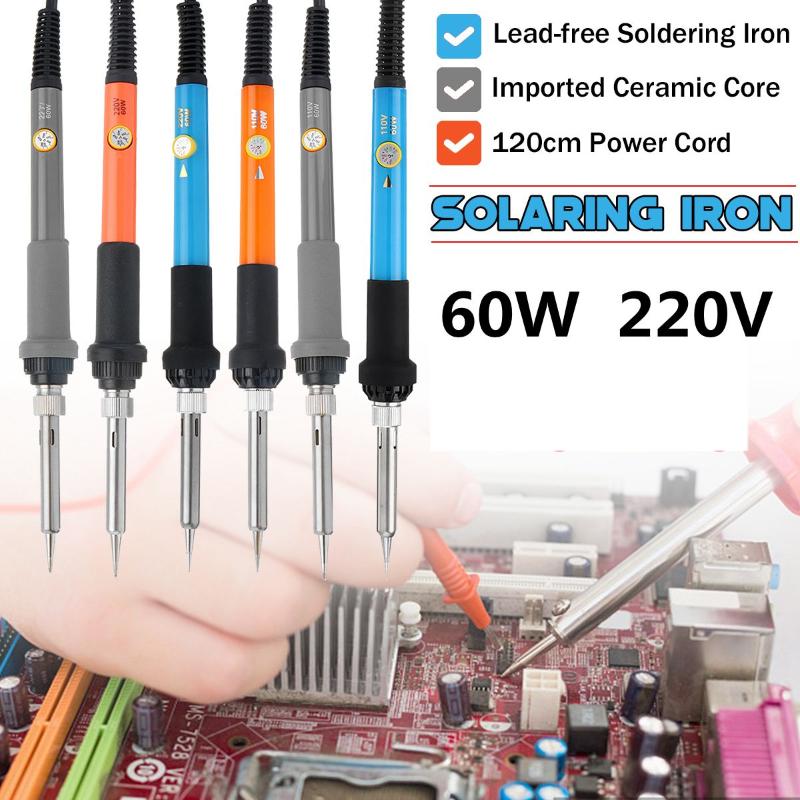 60W 110V/220V Electric Soldering Iron 120cm Welding Tool Adjustable Temperature US Plug/ EU Plug for Woodburning Projects
60W 110V/220V Electric Soldering Iron 120cm Welding Tool Adjustable Temperature US Plug/ EU Plug for Woodburning Projects