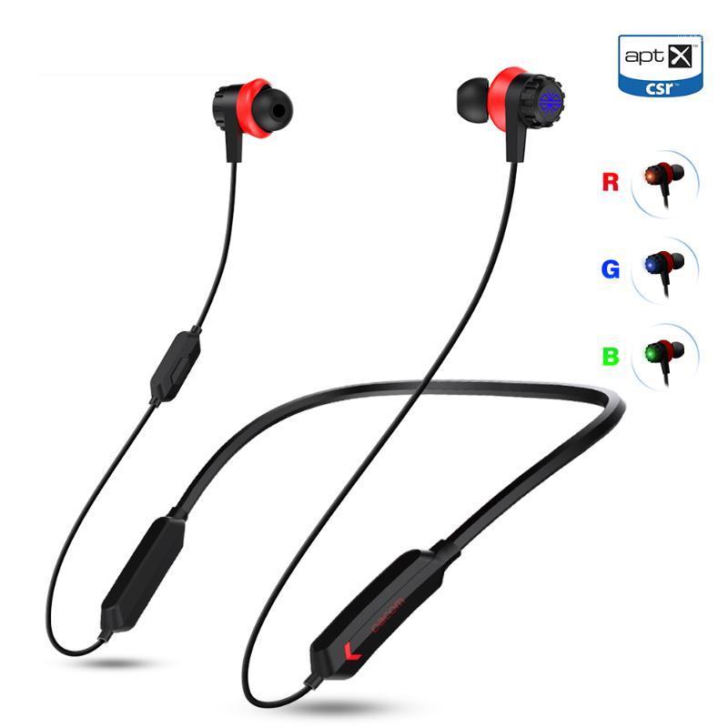 Bluetooth 5.0 Gaming Headset Apt-X Super Bass Wireless Earphone RGB LED Light Gamer Headphone with Mic PK EP52 For Meizu1, Red
Bluetooth 5.0 Gaming Headset Apt-X Super Bass Wireless Earphone RGB LED Light Gamer Headphone with Mic PK EP52 For Meizu1, Red