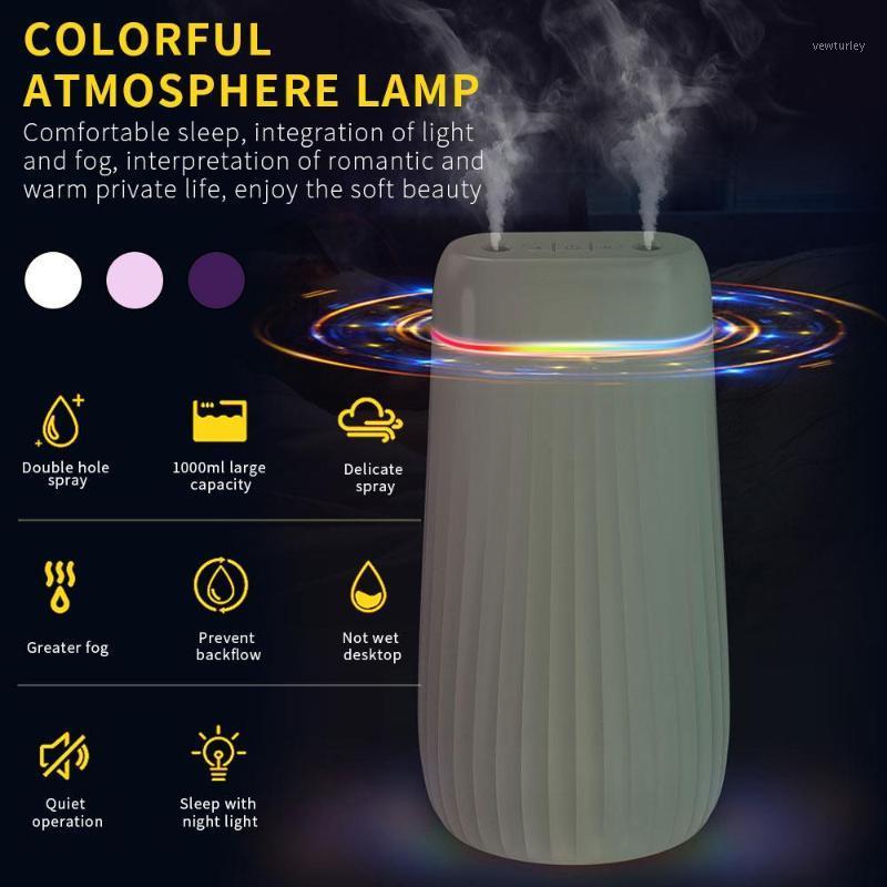 Atomizing Humidifier Ultrasonic Humidifier Humidifiers 7 Colored Lights Silent Double Nozzle Creative Fashion Bedroom Office1
Atomizing Humidifier Ultrasonic Humidifier Humidifiers 7 Colored Lights Silent Double Nozzle Creative Fashion Bedroom Office1
