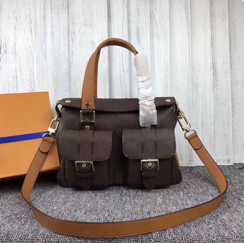 Luxury Brands Manhattan Handbags Genuine Leather Designers Bag Women Shoulder Bags Fashion Tote Lady Cross body Messenger Bag, Brown strap
Luxury Brands Manhattan Handbags Genuine Leather Designers Bag Women Shoulder Bags Fashion Tote Lady Cross body Messenger Bag, Brown strap