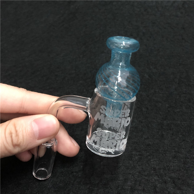 100% Real Quartz Banger with carb cap quartz dish 14mm Domeless Nail Male 90 Degrees quartz danger for dab rig bong
100% Real Quartz Banger with carb cap quartz dish 14mm Domeless Nail Male 90 Degrees quartz danger for dab rig bong