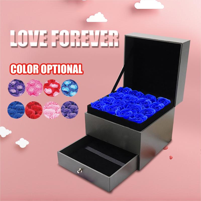 Valentine's Day DIY Soap Flower Gift Rose Box Bouquet Wedding Home Festival Gift for Valentine's Day Mother's Wedding Home
Valentine's Day DIY Soap Flower Gift Rose Box Bouquet Wedding Home Festival Gift for Valentine's Day Mother's Wedding Home