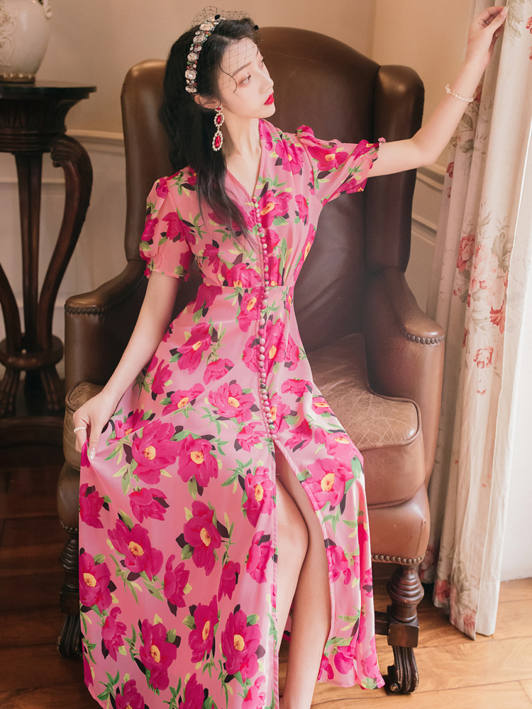 in a Girly Long with Short Sleeve Cleavage Split Ankle Length Adjustment and Enlargement Woman Party Night Dress 2021 Summer Iufy, Blue
in a Girly Long with Short Sleeve Cleavage Split Ankle Length Adjustment and Enlargement Woman Party Night Dress 2021 Summer Iufy, Blue