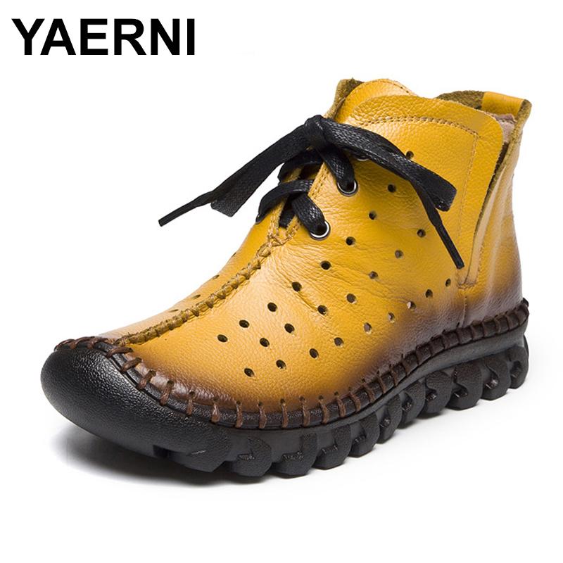 YAERNISummer Autumn Fashion Flower Design Round Toe Mix Color Flat Shoes Vintage Genuine Leather Women Shoes Flats Girl Moccasin, Black
YAERNISummer Autumn Fashion Flower Design Round Toe Mix Color Flat Shoes Vintage Genuine Leather Women Shoes Flats Girl Moccasin, Black