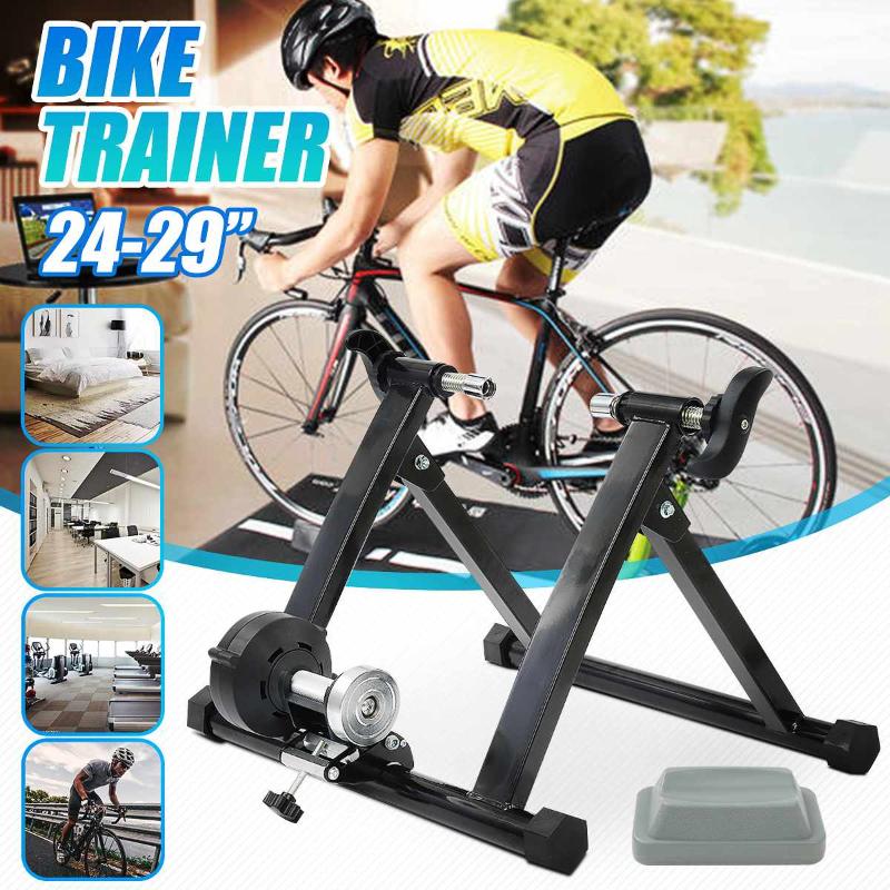 24-29 Inch Wireless Black Indoor Bicycle Bike Trainer Exercise Fitness Stand Indoor Bike Trainer Portable Exercise Bicycle
24-29 Inch Wireless Black Indoor Bicycle Bike Trainer Exercise Fitness Stand Indoor Bike Trainer Portable Exercise Bicycle