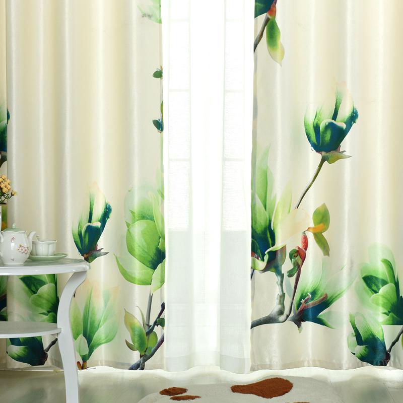 New High-grade Rural 3D Digital Printing Curtains Sitting Room Bedroom Green Shade Curtains, As photos
New High-grade Rural 3D Digital Printing Curtains Sitting Room Bedroom Green Shade Curtains, As photos
