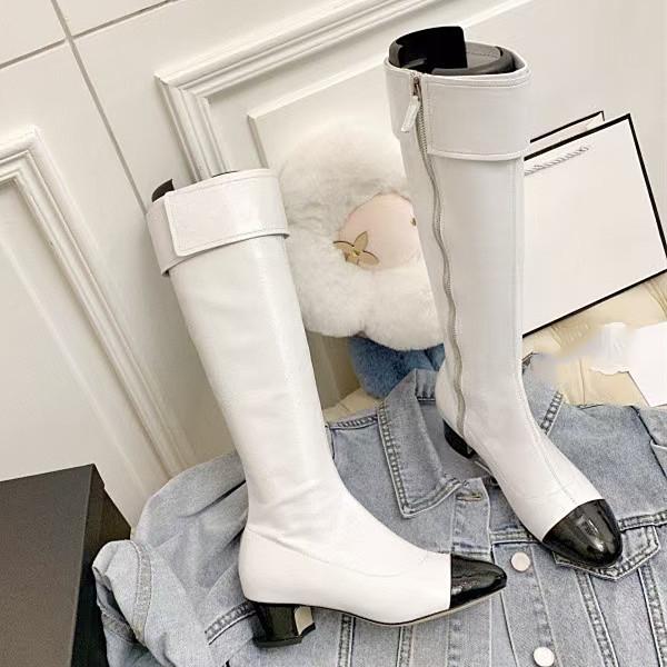 Classic Fashion New Ladies Boots Individual Design Stovepipe Boots Europe And America Femmes Bottes All-match Trendy Buty Damski, As pic
Classic Fashion New Ladies Boots Individual Design Stovepipe Boots Europe And America Femmes Bottes All-match Trendy Buty Damski, As pic