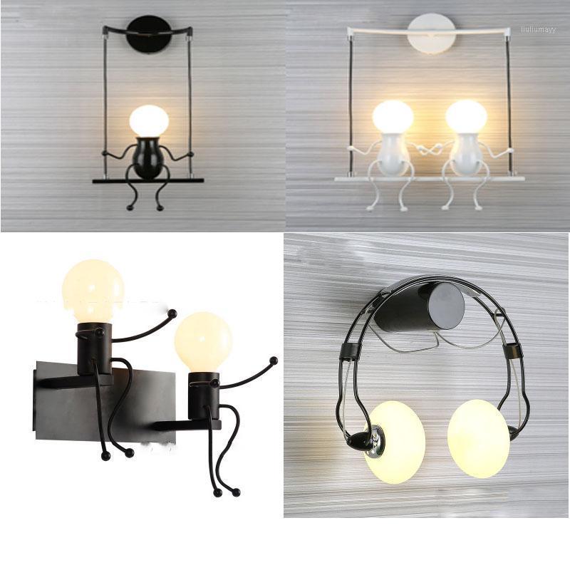 Machine villain wall lamp modern minimalist creative bedroom bedside wall lamp aisle corridor wrought iron hanging1
Machine villain wall lamp modern minimalist creative bedroom bedside wall lamp aisle corridor wrought iron hanging1