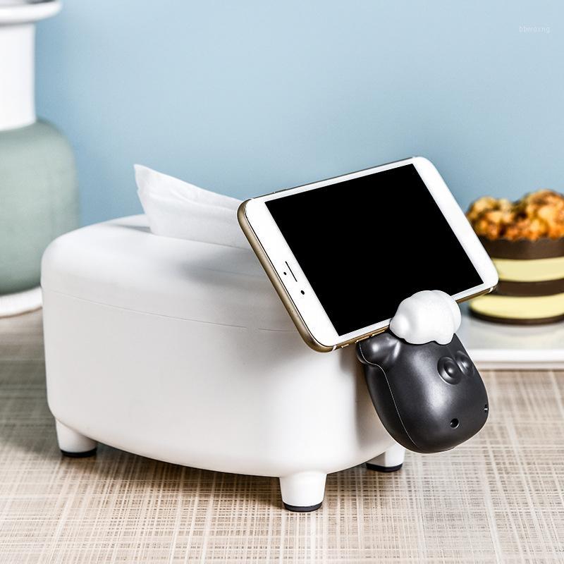 Cute Tissue Box Holder Pumping Wipe Paper Case Boxes Desktop Decoration Boxes with Disposable Napkins Sheep Shape1
Cute Tissue Box Holder Pumping Wipe Paper Case Boxes Desktop Decoration Boxes with Disposable Napkins Sheep Shape1