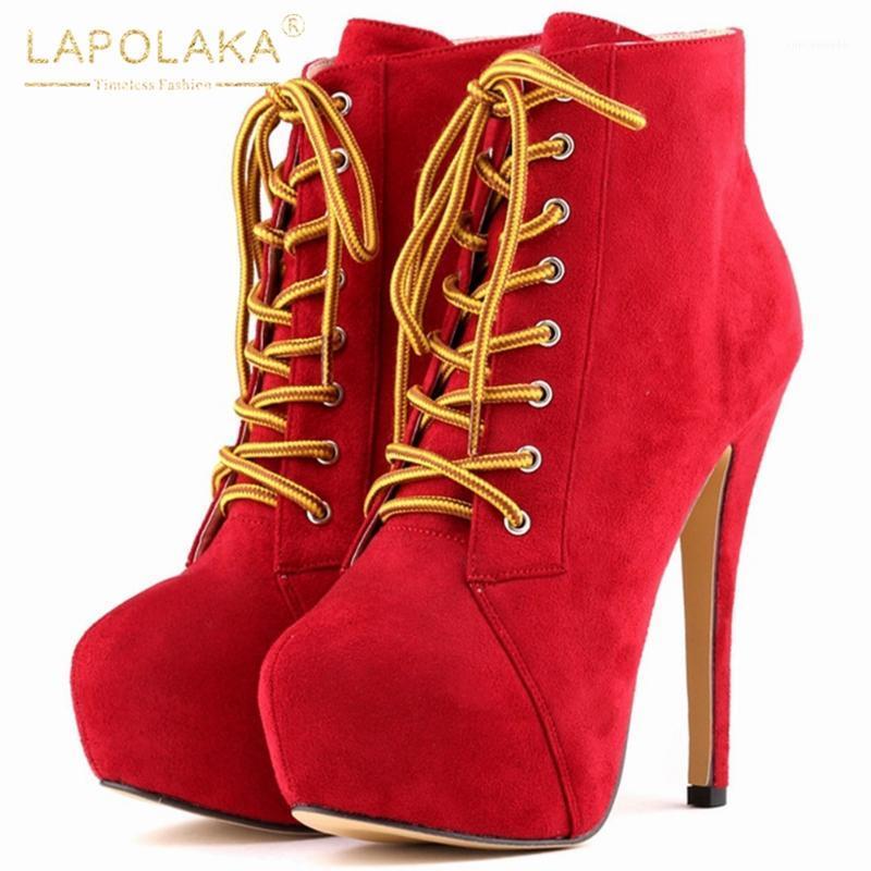 Lapolaka New Fashion Large Size 42 Platform Ankle Boots Woman Shoes Sexy Fetish High Heels Autumn Winter Concise Boots Female1, Black
Lapolaka New Fashion Large Size 42 Platform Ankle Boots Woman Shoes Sexy Fetish High Heels Autumn Winter Concise Boots Female1, Black