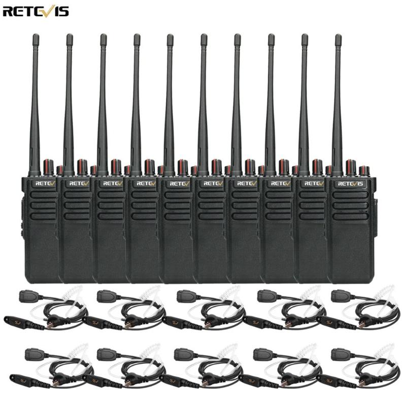 IP67 Waterproof Walkie Talkie Radio Staion 10pcs Retevis RT29 VHF UHF Radio Two Way Transceiver for Farm Factory Warehouse
IP67 Waterproof Walkie Talkie Radio Staion 10pcs Retevis RT29 VHF UHF Radio Two Way Transceiver for Farm Factory Warehouse