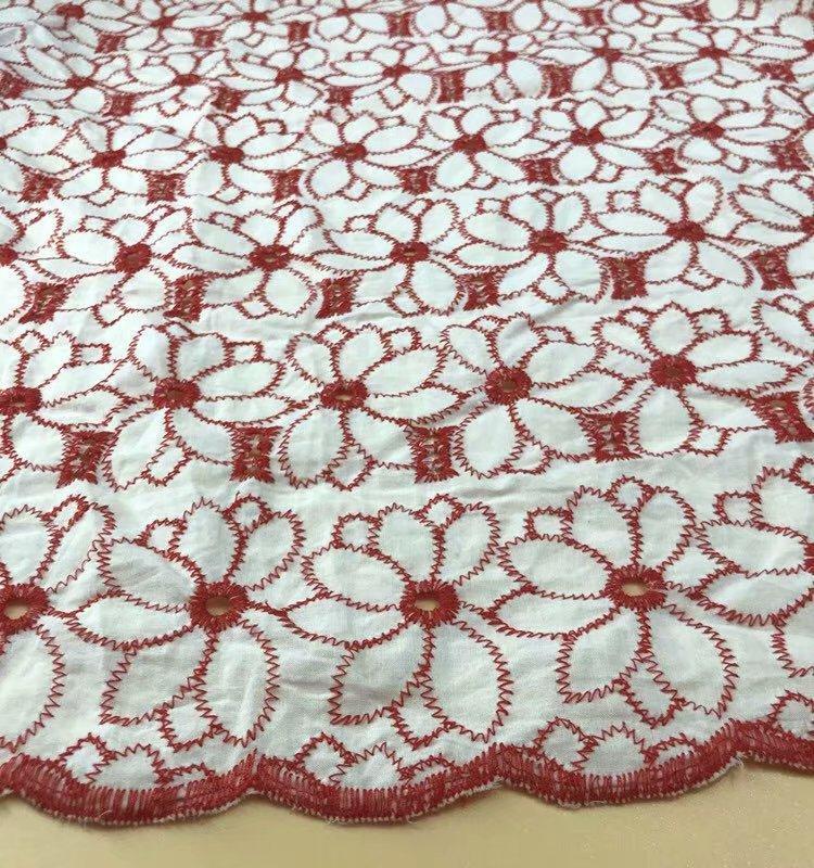 New Coloful Cotton Cloth Embroidered Lace Fabric Width 130cm Handmade DIY Clothes Dress Home Accessories FD051
New Coloful Cotton Cloth Embroidered Lace Fabric Width 130cm Handmade DIY Clothes Dress Home Accessories FD051