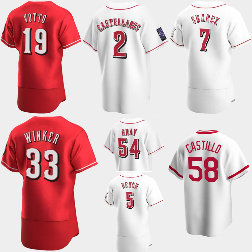 2021 Custom Joey Votto Jerseys Jesse Winker Nick Castellanos Eugenio Suarez Johnny Bench Jonathan India Ken Griffey Jr 2022 Man Woman Youth Kids Baseball Jersey, Color 9
2021 Custom Joey Votto Jerseys Jesse Winker Nick Castellanos Eugenio Suarez Johnny Bench Jonathan India Ken Griffey Jr 2022 Man Woman Youth Kids Baseball Jersey, Color 9