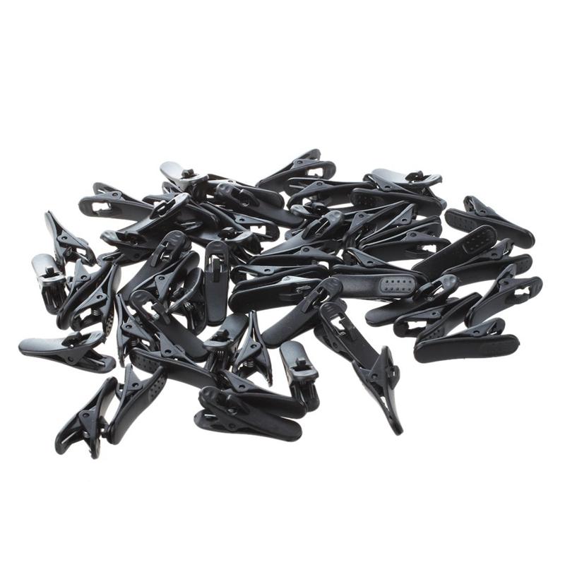 Retail 50 PC del collar del cordón de la solapa de Monte Mic auricular cable alambre Nip Clip Negro
Retail 50 PC del collar del cordón de la solapa de Monte Mic auricular cable alambre Nip Clip Negro