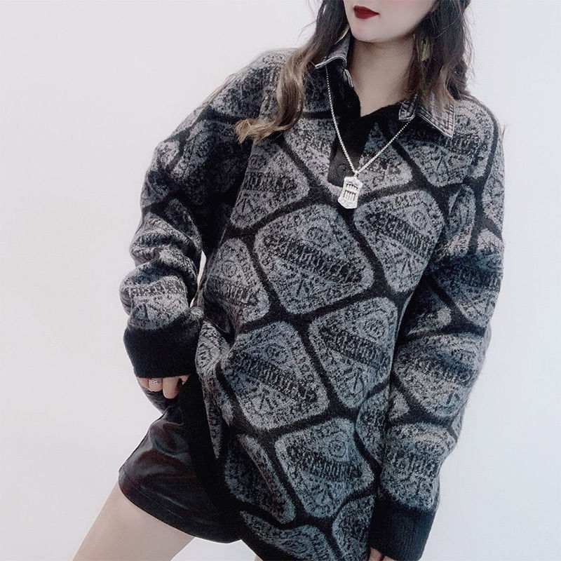 2021 High quality the Neck Female Version of Autumn Winter Joker Retro Sweater GO5G, Red
2021 High quality the Neck Female Version of Autumn Winter Joker Retro Sweater GO5G, Red