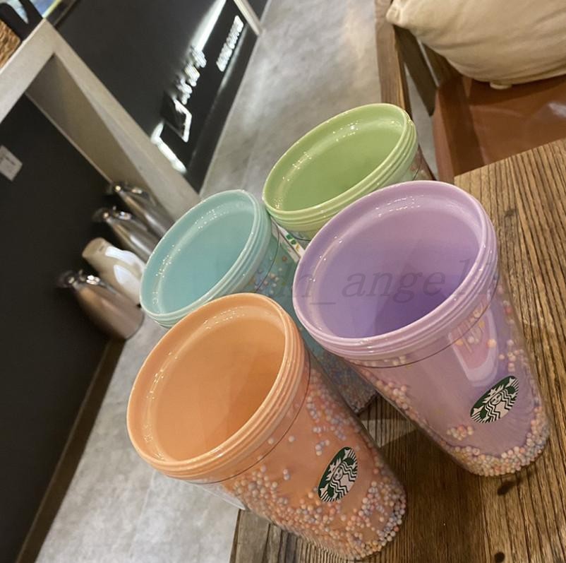 16oz/450ml Cute Rainbow Starbucks Cup Double Plastic with Straws PET Material for Kids Adult Girlfirend for Gift Products, Write color after purchase
16oz/450ml Cute Rainbow Starbucks Cup Double Plastic with Straws PET Material for Kids Adult Girlfirend for Gift Products, Write color after purchase