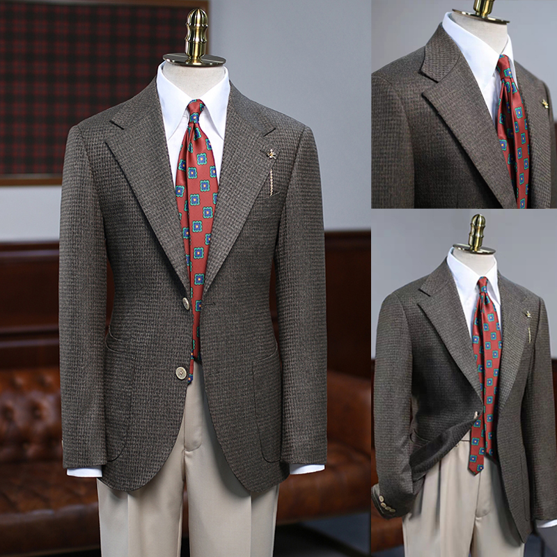 Mens Suits Blazers Business Wear Two-Button Custom Made Wool Blend Best Man Suit Handsome 2 Pcs Suits (Jacket+Pants, Picture color
Mens Suits Blazers Business Wear Two-Button Custom Made Wool Blend Best Man Suit Handsome 2 Pcs Suits (Jacket+Pants, Picture color