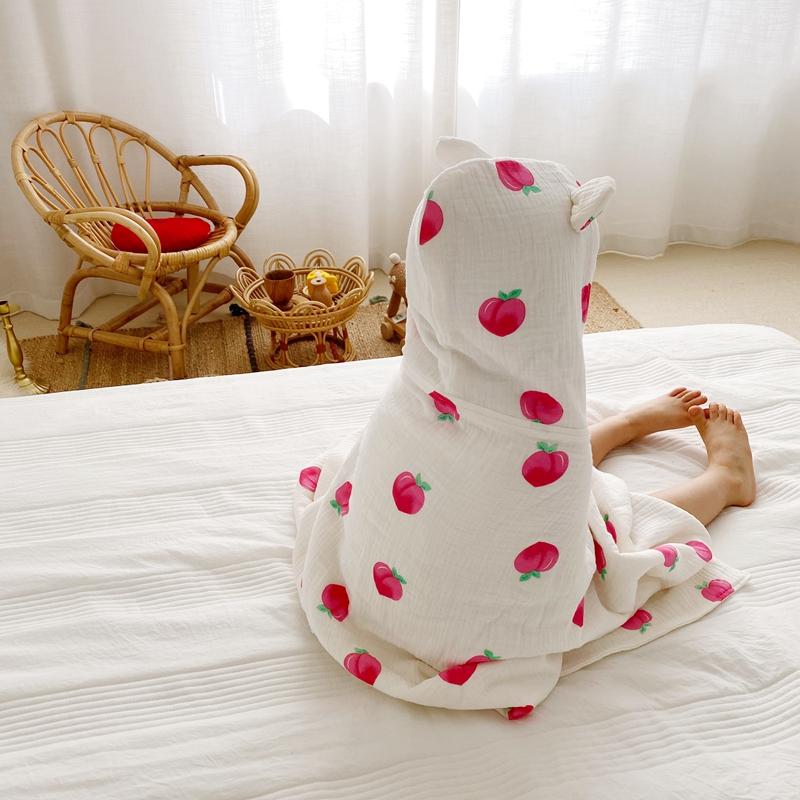 Peach Kid Hooded Baby Towel Cotton Baby Bath Towel Bathrobe Cloak Receiving Blanket Kids Bath 70*140cm
Peach Kid Hooded Baby Towel Cotton Baby Bath Towel Bathrobe Cloak Receiving Blanket Kids Bath 70*140cm