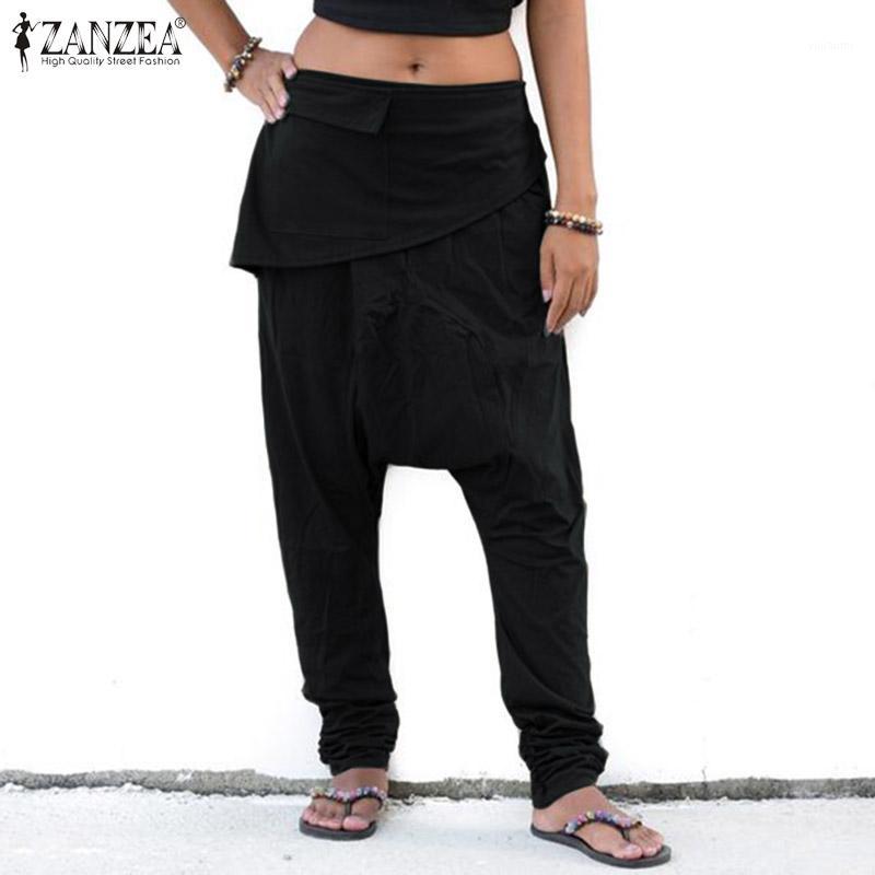 ZANZEA Fashion Women Drop Crotch Pants 2019 Spring Baggy Solid Harem Long Trousers Casual Elastic Waist Sweatpants Plus Size 5XL1, Black;white
ZANZEA Fashion Women Drop Crotch Pants 2019 Spring Baggy Solid Harem Long Trousers Casual Elastic Waist Sweatpants Plus Size 5XL1, Black;white