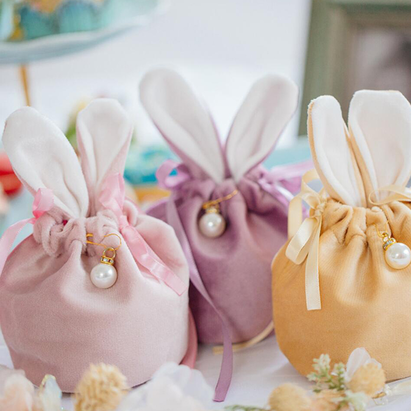 Candy Cookies Gift Bags Cartoon Rabbit Ears Velvet Snacks Biscuit Baking Bag Wedding Birthday Party Decoration Bags
Candy Cookies Gift Bags Cartoon Rabbit Ears Velvet Snacks Biscuit Baking Bag Wedding Birthday Party Decoration Bags