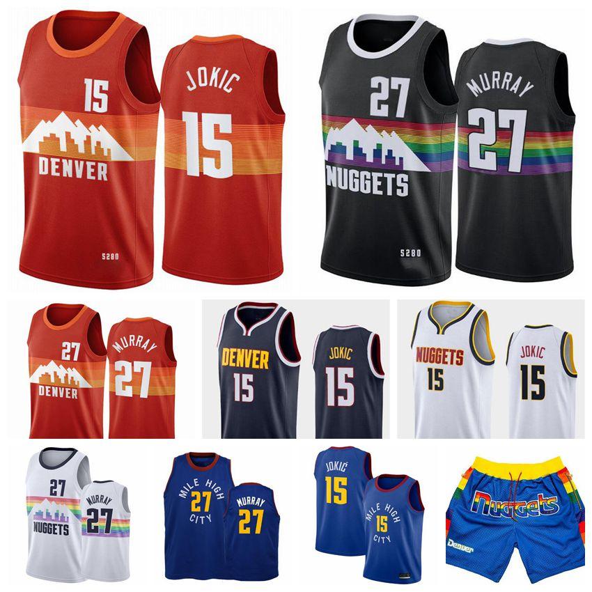 2021 Men Denver Nuggets Authentic 15 Jokic City Basketball Jerseys edition Youth Jamal 27 Murray Jersey and pant White Black Blue, Black;red
2021 Men Denver Nuggets Authentic 15 Jokic City Basketball Jerseys edition Youth Jamal 27 Murray Jersey and pant White Black Blue, Black;red