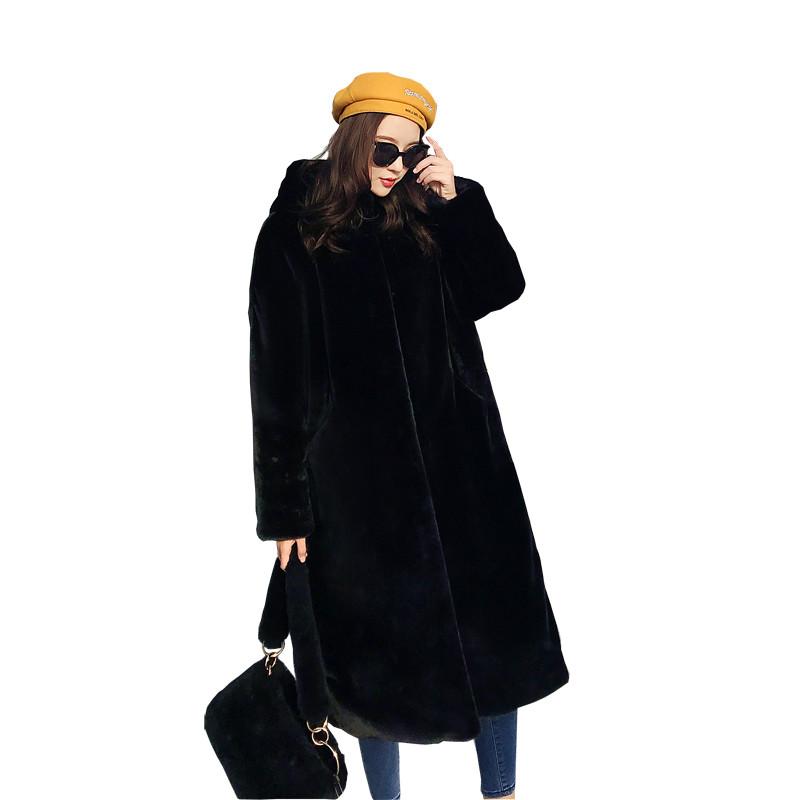 Fur Coat Women Black Yellow Apricot Plus Size Long Hooded Jacket 2020 Winter New Fashion Loose Thick Warmth Tops Feminina LD1511
Fur Coat Women Black Yellow Apricot Plus Size Long Hooded Jacket 2020 Winter New Fashion Loose Thick Warmth Tops Feminina LD1511