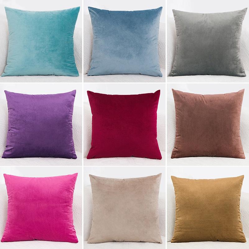 Throw Cushion Cover Soft Velvet Pillowcase Solid Color Pillow Cover for Sofa Wedding Living Room Decorative Pillows Case, T cushion cover
Throw Cushion Cover Soft Velvet Pillowcase Solid Color Pillow Cover for Sofa Wedding Living Room Decorative Pillows Case, T cushion cover