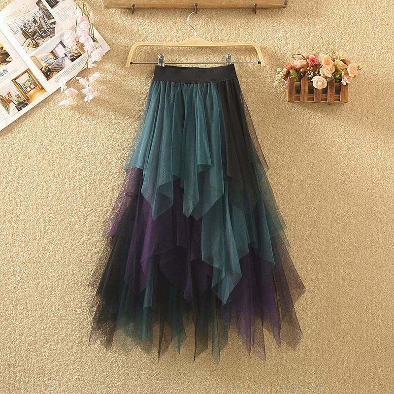 2021 New Summer Women's High Quality Pleated Gauze Elegant Temperament Irregular Mesh Skirt Adult Pettiskirt Dance Skirts Y183 Fdg0, Purplu
2021 New Summer Women's High Quality Pleated Gauze Elegant Temperament Irregular Mesh Skirt Adult Pettiskirt Dance Skirts Y183 Fdg0, Purplu