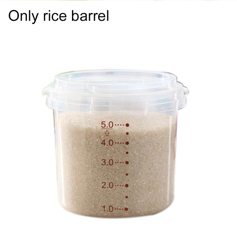 Cereal Graduated Moth-proof Kitchen Supplies Handled With Lid Container Moisture-proof Rice Box Bean Storage
Cereal Graduated Moth-proof Kitchen Supplies Handled With Lid Container Moisture-proof Rice Box Bean Storage