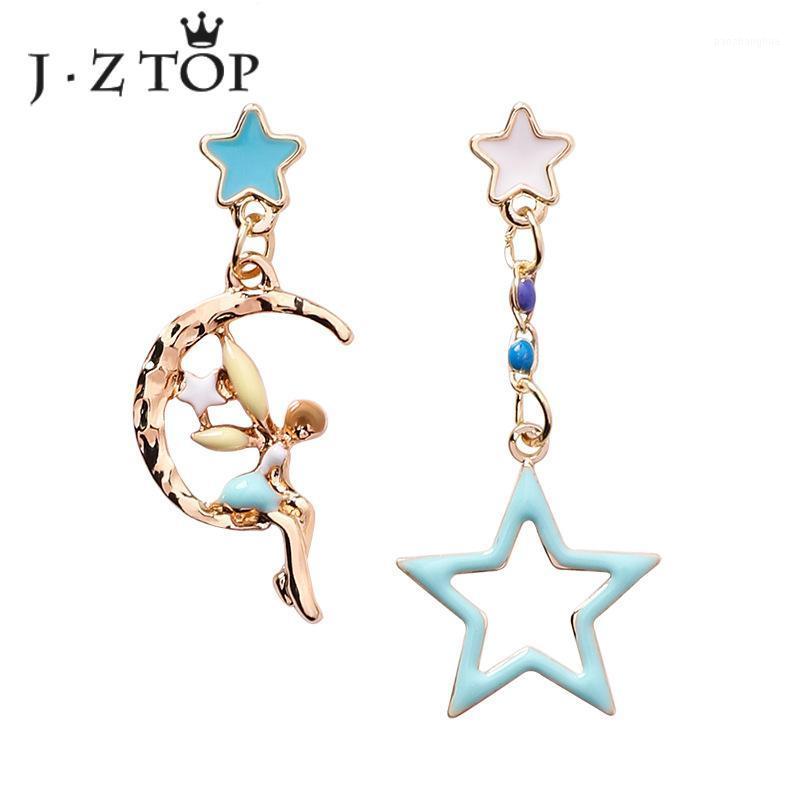Jztop Cute Star Moon Asymmetric Drop Earrings Woman Lovely Fairy Geometry Tassel Dangle Girl Party Oorbellen Jewelry & Chandelier, Silver
Jztop Cute Star Moon Asymmetric Drop Earrings Woman Lovely Fairy Geometry Tassel Dangle Girl Party Oorbellen Jewelry & Chandelier, Silver