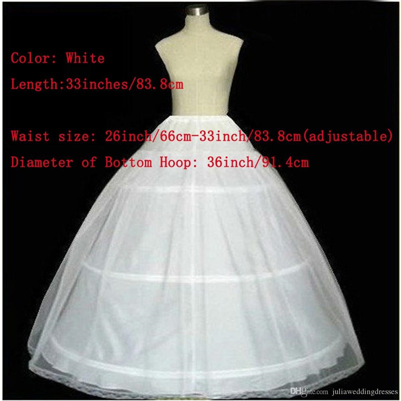 2021 A Line Ball Gown 3 Hoops White Bridal Petticoat with Lace Edge Wedding Skirt Slip Crinoline Q05
2021 A Line Ball Gown 3 Hoops White Bridal Petticoat with Lace Edge Wedding Skirt Slip Crinoline Q05