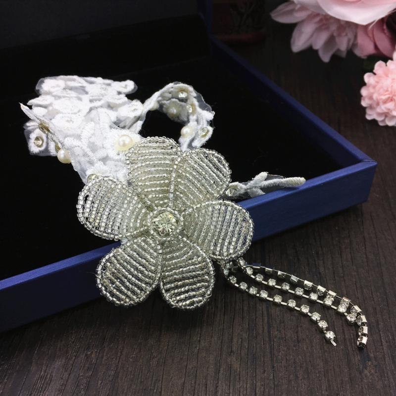 Handmade Crystal Lace Flower Hair Jewelry Rhinestone Wedding Hair Accessories Bridal Head Jewelry Headpiece Headwear WIGO1361
Handmade Crystal Lace Flower Hair Jewelry Rhinestone Wedding Hair Accessories Bridal Head Jewelry Headpiece Headwear WIGO1361