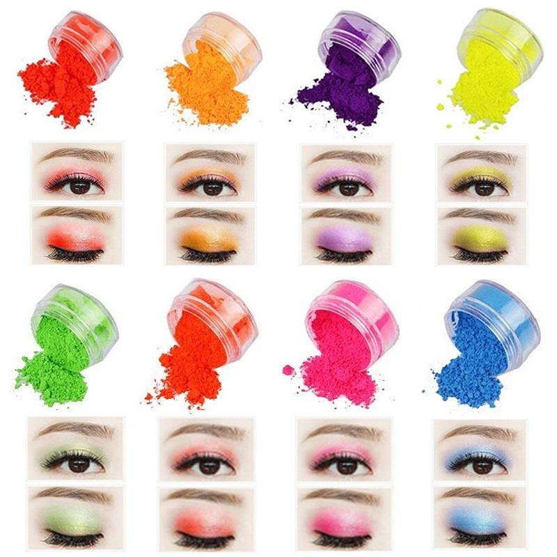 Makeup Pigment Neon Loose Powder Eyeshadow Long Lasting Waterproof Matte minneral Shiny Cosmetic Shadow Custom Label 8 Colors, 1pcs no label
Makeup Pigment Neon Loose Powder Eyeshadow Long Lasting Waterproof Matte minneral Shiny Cosmetic Shadow Custom Label 8 Colors, 1pcs no label