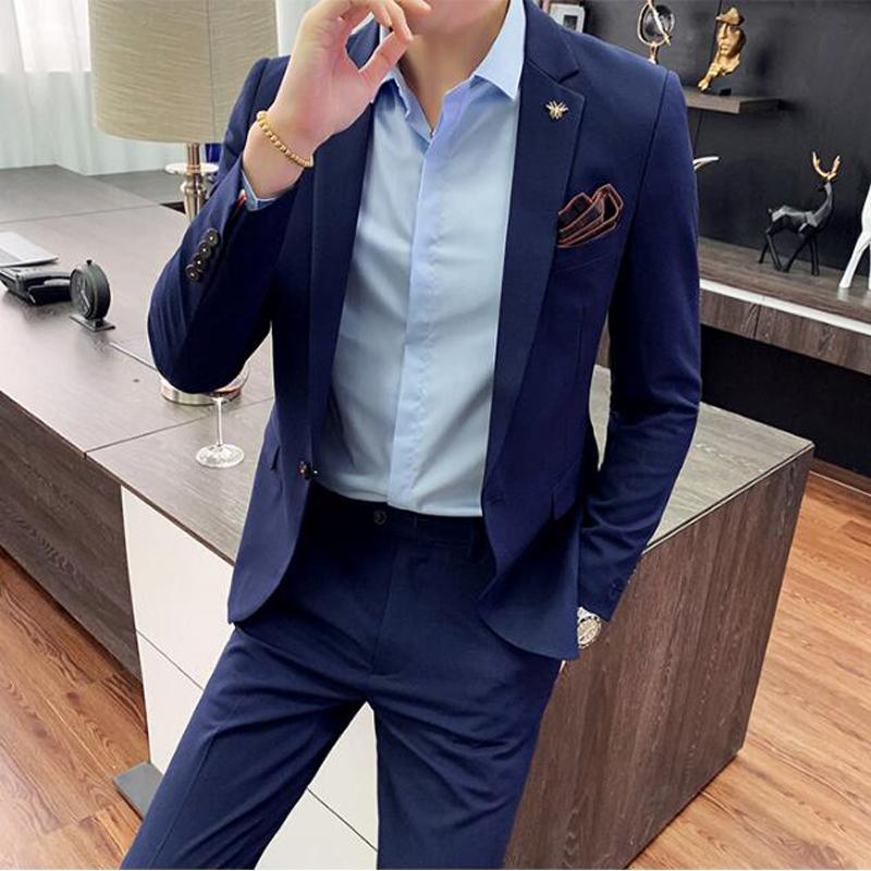 Korean Style Men Suits Fashion Business Formal Long Sleeve Slim High Quality Men Suits Blazer Mujer Men' Clothing DB60XF, Suits and pants
Korean Style Men Suits Fashion Business Formal Long Sleeve Slim High Quality Men Suits Blazer Mujer Men' Clothing DB60XF, Suits and pants