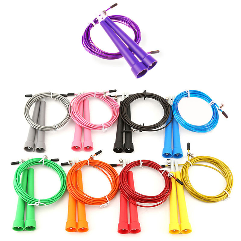 Steel Wire Skipping Skip Adjustable Jump Rope Crossfit Fitnesss Equimpment Exercise Workout 3 Meters Party Favors
Steel Wire Skipping Skip Adjustable Jump Rope Crossfit Fitnesss Equimpment Exercise Workout 3 Meters Party Favors