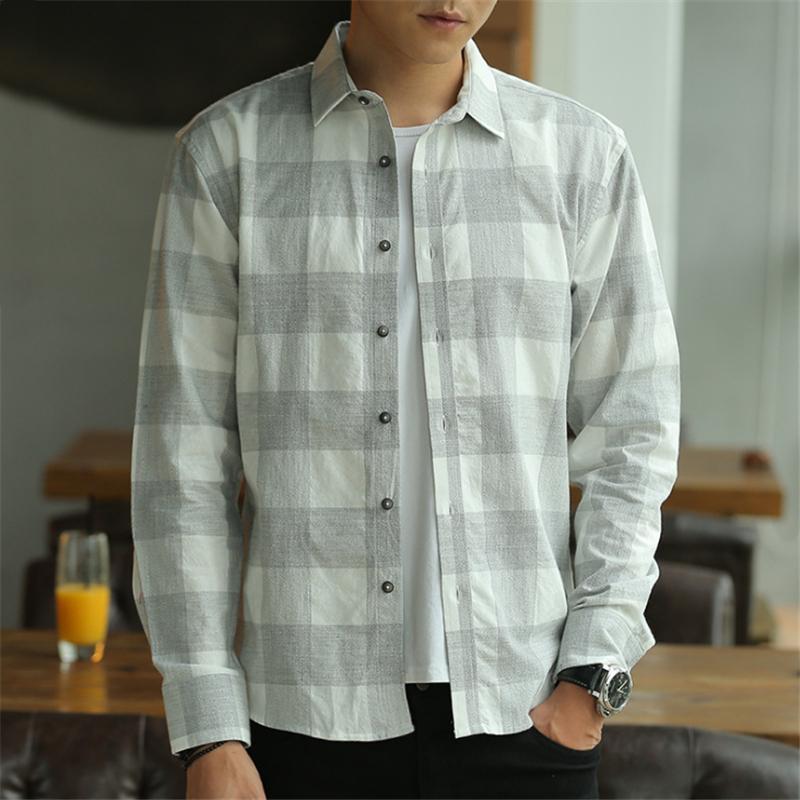 Japanese New Arrival 100% Cotton Mens Oxford Casual Shirts Spring 2021 Long Sleeve Slim Fit Plaid Dress Shirt Men, Dark grey
Japanese New Arrival 100% Cotton Mens Oxford Casual Shirts Spring 2021 Long Sleeve Slim Fit Plaid Dress Shirt Men, Dark grey