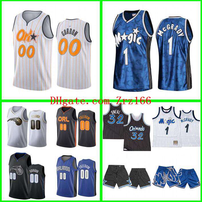 Men basketball Orlando Magic 00 Aaron Gordon 32 O'Neal 1 McGrady 1 Hardaway 2020-21 City Jersey and shorts
Men basketball Orlando Magic 00 Aaron Gordon 32 O'Neal 1 McGrady 1 Hardaway 2020-21 City Jersey and shorts