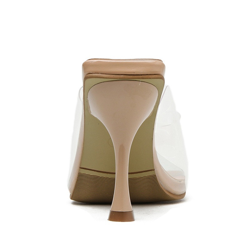 2021 New You'll See Colours Mixed Woman Butterfly-knot Slippers Pvc Transparent Square Perspex Head Crystal High Heels Mulatto Ladies V354, Black
2021 New You'll See Colours Mixed Woman Butterfly-knot Slippers Pvc Transparent Square Perspex Head Crystal High Heels Mulatto Ladies V354, Black